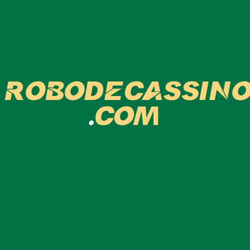 Logo da ROBODECASSINO